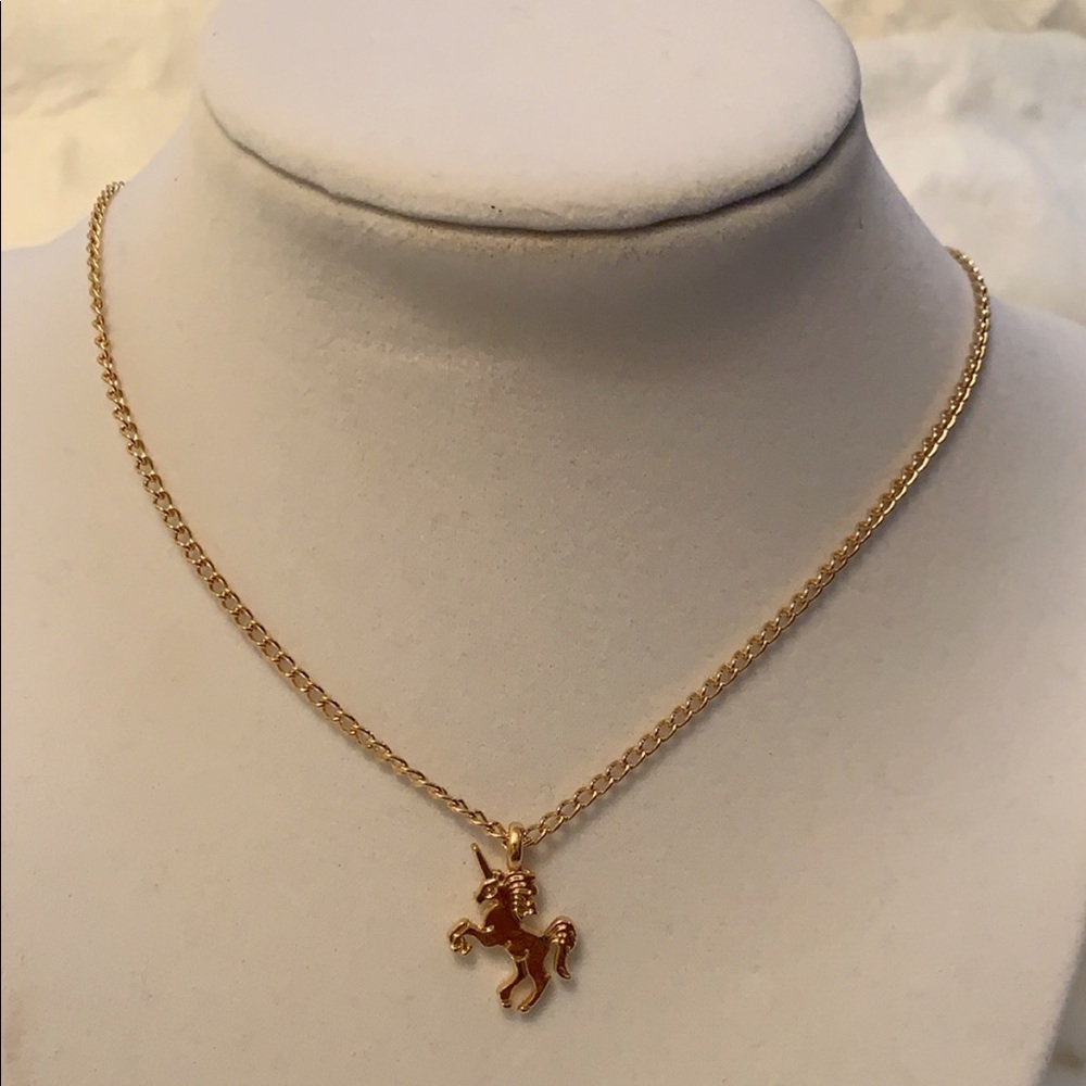 Unicorn Horse Pendant Necklace
